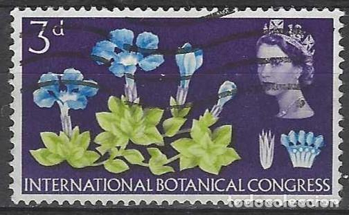 Briefmarken: GRAN BRETA&Ntilde;A 1964 - 10&ordm; CONGRESO INTERNACIONAL SOBRE BOT&Aacute;NICA, 3P - USADO