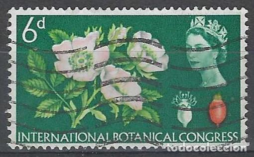 Briefmarken: GRAN BRETA&Ntilde;A 1964 - 10&ordm; CONGRESO INTERNACIONAL SOBRE BOT&Aacute;NICA, 6P - USADO