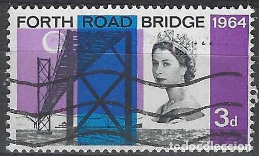 Briefmarken: GRAN BRETA&Ntilde;A 1964 - INAGURACI&Oacute;N DEL PUENTE &rdquo;FORTH ROAD&rdquo;, 3P - USADO
