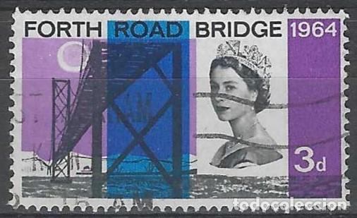 Briefmarken: GRAN BRETA&Ntilde;A 1964 - INAGURACI&Oacute;N DEL PUENTE &rdquo;FORTH ROAD&rdquo;, 3P - USADO
