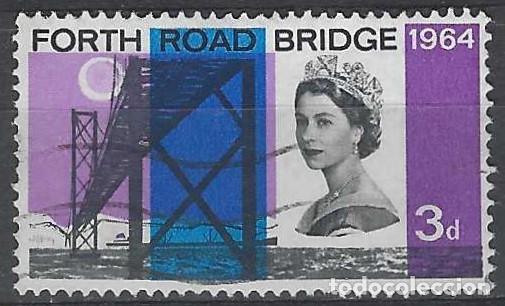Briefmarken: GRAN BRETA&Ntilde;A 1964 - INAGURACI&Oacute;N DEL PUENTE &rdquo;FORTH ROAD&rdquo;, 3P - USADO