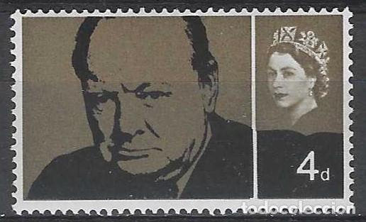 Briefmarken: GRAN BRETA&Ntilde;A 1965 - SIR WINSTON SPENCER CHURCHILL, 4P - MNH**
