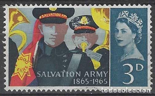 Briefmarken: GRAN BRETA&Ntilde;A 1965 - CENTENARIO DEL EJ&Eacute;RCITO DE SALVACI&Oacute;N - USADO