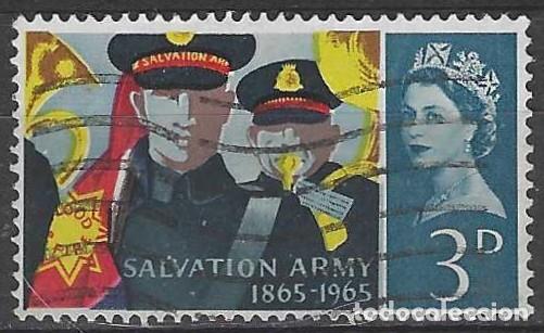 Briefmarken: GRAN BRETA&Ntilde;A 1965 - CENTENARIO DEL EJ&Eacute;RCITO DE SALVACI&Oacute;N - USADO