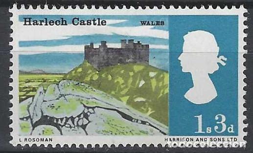 Stamps: GRAN BRETA&Ntilde;A 1966 - PAISAJES, MONTES CAIRNGORMS, ESCOCIA - MH*