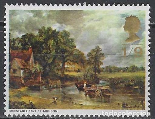Sellos: GRAN BRETA&Ntilde;A 1968 - PINTURAS, &rdquo;LA CARRETA DE HENO&rdquo; JOHN CONSTABLE - MNH**