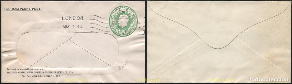 Sellos: 768367 USED GRAN BRETA&Ntilde;A 1911 ANIVERSARIO DE LA LLEGADA AL TRONO DE JORGE V
