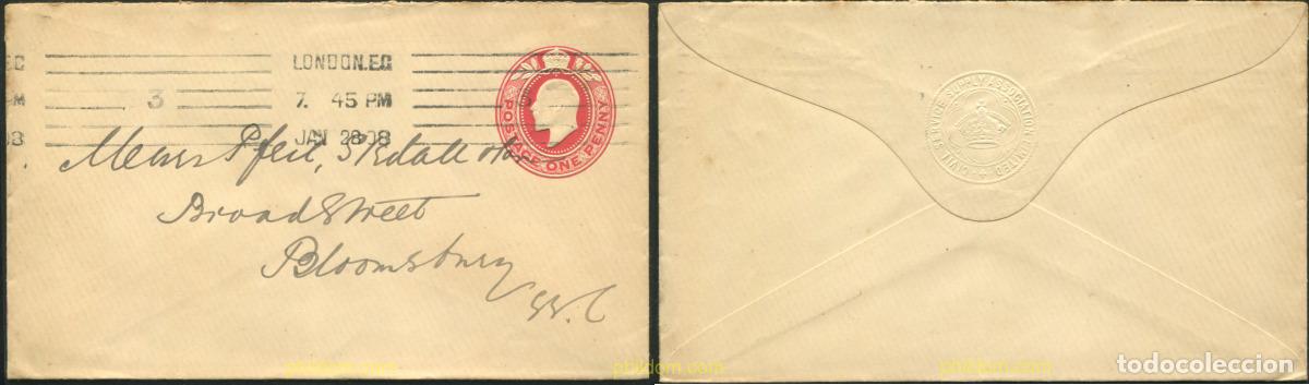 Sellos: 768323 USED GRAN BRETA&Ntilde;A 1902 ANIVERSARIO DE LA LLEGADA AL TRONO DE EDUARDO VII