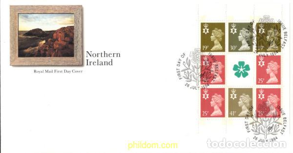 Sellos: 721256 MNH GRAN BRETA&Ntilde;A 1994 IRLANDA DEL NORTE