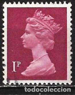 Sellos: Gran Breta&ntilde;a 1971 - Mi 562 C - YT 606 - Reina Isabel II
