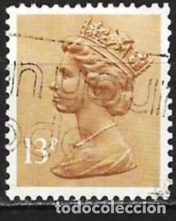 Sellos: Gran Breta&ntilde;a 1984 - Mi 1002 CI - YT 1140 - Reina Isabel II