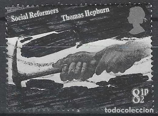 Sellos: GRAN BRETA&Ntilde;A 1976 - REFORMAS SOCIALES, MINER&Iacute;A - USADO