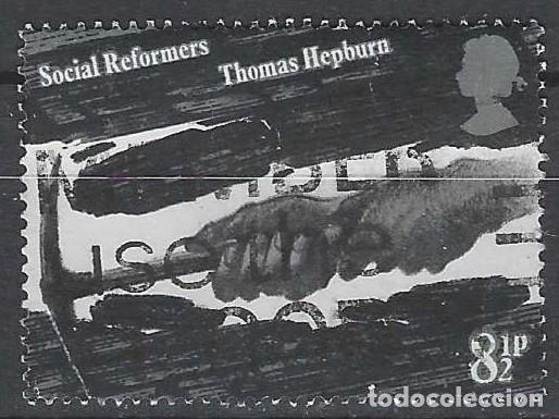 Sellos: GRAN BRETA&Ntilde;A 1976 - REFORMAS SOCIALES, MINER&Iacute;A - USADO