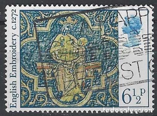 Selos: GRAN BRETA&Ntilde;A 1976 - NAVIDAD, TAPICER&Iacute;AS MEDIEVALES, V&Iacute;RGEN Y NI&Ntilde;O - USADO