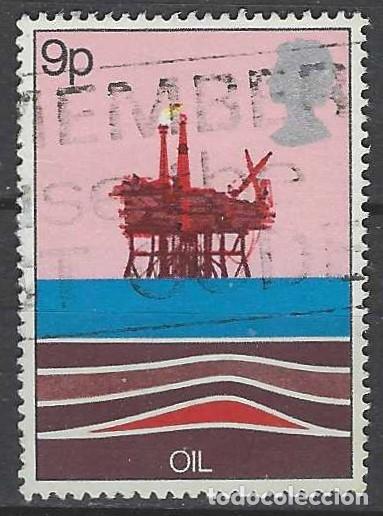 Sellos: GRAN BRETA&Ntilde;A 1978 - RECURSOS ENERG&Eacute;TICOS, PETR&Oacute;LEO - USADO