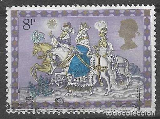 Sellos: GRAN BRETA&Ntilde;A 1979 - NAVIDAD, LOS REYES MAGOS - USADO