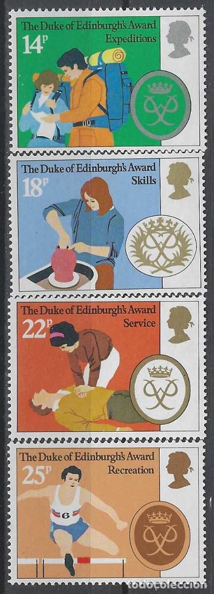 Sellos: GRAN BRETA&Ntilde;A 1981 - 25&ordm; ANIV. DE LOS PREMIOS &rdquo;DUQUE DE EDIMBURGO&rdquo;, S.COMPLETA - MNH**