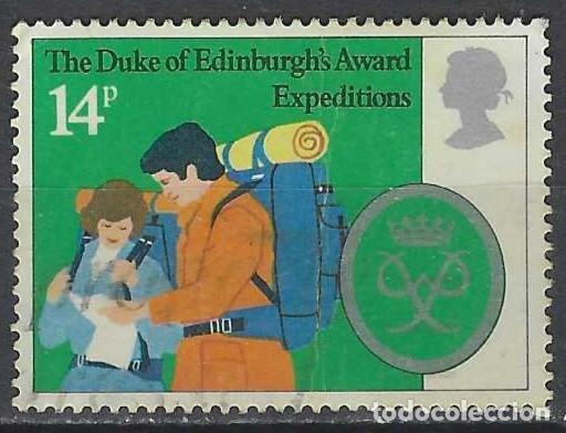 Sellos: GRAN BRETA&Ntilde;A 1981 - 25&ordm; ANIV. DE LOS PREMIOS &rdquo;DUQUE DE EDIMBURGO&rdquo;, EXCURSIONES - USADO