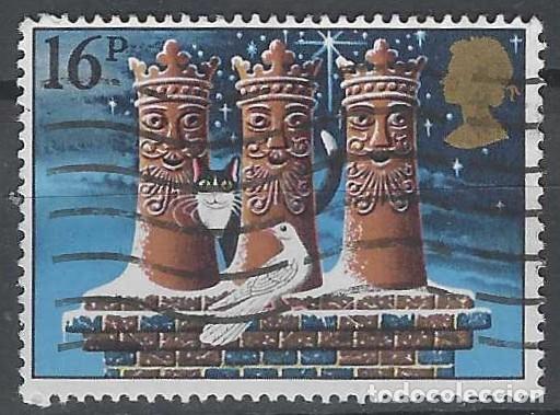 Sellos: GRAN BRETA&Ntilde;A 1983 - NAVIDAD, LOS TRES REYES MAGOS - USADO