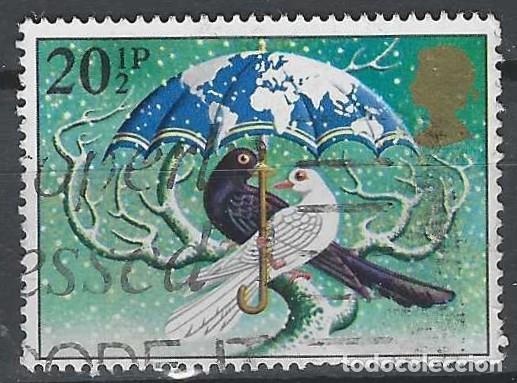 Sellos: GRAN BRETA&Ntilde;A 1983 - NAVIDAD, PAZ EN EL MUNDO - USADO