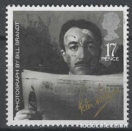 Sellos: GRAN BRETA&Ntilde;A 1985 - ESTRELLAS DEL CINE BRIT&Aacute;NICO, PETER SELLERS - USADO