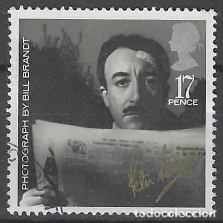 Sellos: GRAN BRETA&Ntilde;A 1985 - ESTRELLAS DEL CINE BRIT&Aacute;NICO, PETER SELLERS - USADO