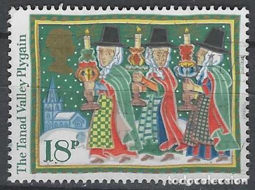 Sellos: GRAN BRETA&Ntilde;A 1986 - NAVIDAD, FOLKLORE, THE TANAD VALLEY PLYGAIN - USADO