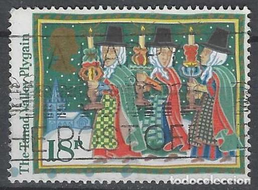Sellos: GRAN BRETA&Ntilde;A 1986 - NAVIDAD, FOLKLORE, THE TANAD VALLEY PLYGAIN - USADO