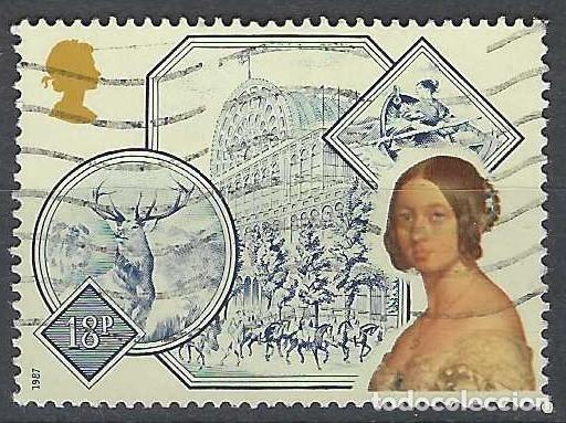 Briefmarken: GRAN BRETA&Ntilde;A 1987 - 150&ordm; ANIV. DE LA CORONACI&Oacute;N DE LA REINA VICTORIA - USADO