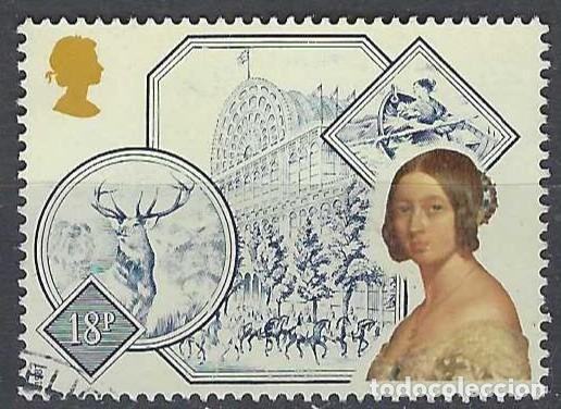Sellos: GRAN BRETA&Ntilde;A 1987 - 150&ordm; ANIV. DE LA CORONACI&Oacute;N DE LA REINA VICTORIA - USADO