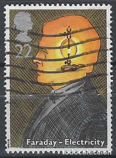 Sellos: GRAN BRETA&Ntilde;A 1991 - CIENT&Iacute;FICOS, MICHAEL FARADAY - USADO
