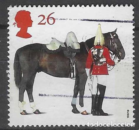 Sellos: GRAN BRETA&Ntilde;A 1997 - 50&ordm; ANIV. DE LAS CABALLERIZAS REALES, THOMPSON - USADO