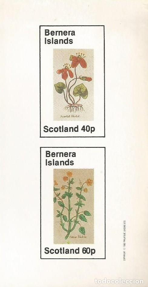 Sellos: GB LOCAL BERNERA 1982 SHEET MNH IMPERF FLORES FLOWERS FLEURS FIORI BLUMEN