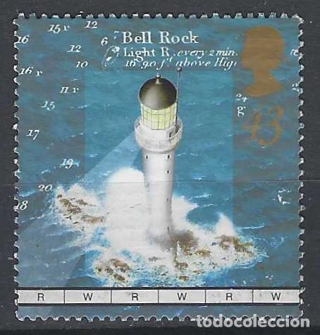 Sellos: GRAN BRETA&Ntilde;A 1998 - FAROS, NEDDLES ROCKS, ISLA DE WIGHT - MSG - Foto 1