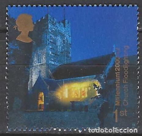 Sellos: GRAN BRETA&Ntilde;A 2000 - MILENIO, NAVIDAD, ESP&Iacute;RITU Y FE, IGLESIA DE S. PEDRO Y S.PABLO - MSG