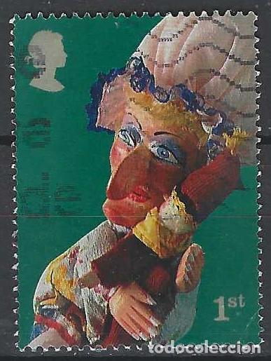 Sellos: GRAN BRETA&Ntilde;A 2001 - MARIONETAS, JUDY - USADO