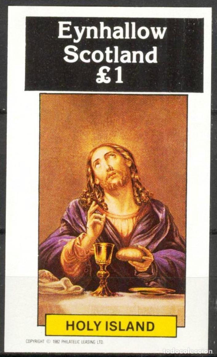 Sellos: GB LOCAL EYNHALLOW 1982 SHEET MNH RELIGIOUS ART PAINTINGS ARTE RELIGIOSO PINTURAS RELIGIOSAS