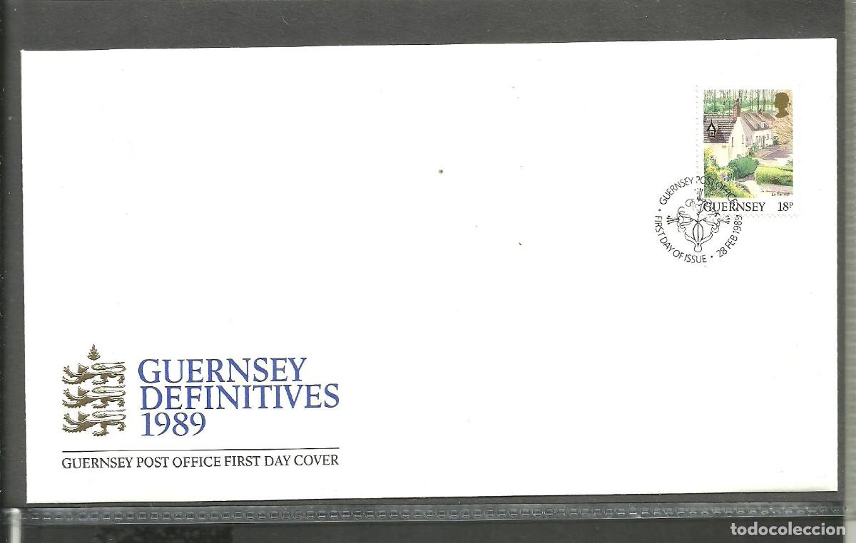 Sellos: GUERNSEY 1989 - FDC Yvert nro. 450
