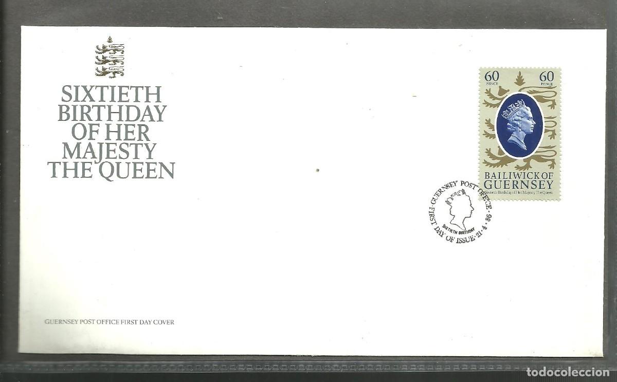 Sellos: GUERNSEY 1986 FDC Yvert nro. 362