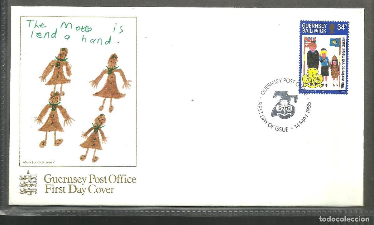 Sellos: GUERNSEY 1985 FDC Yvert nro. 324