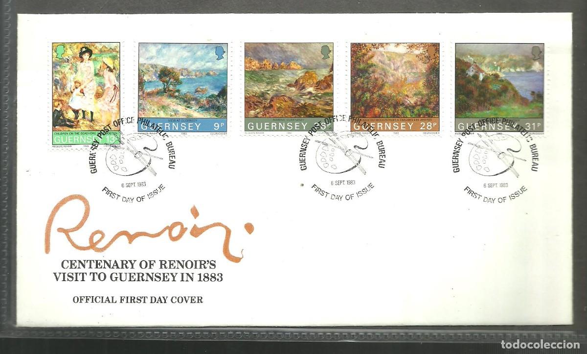 Sellos: GUERNSEY 1983 FDC Yvert nro. 271-75