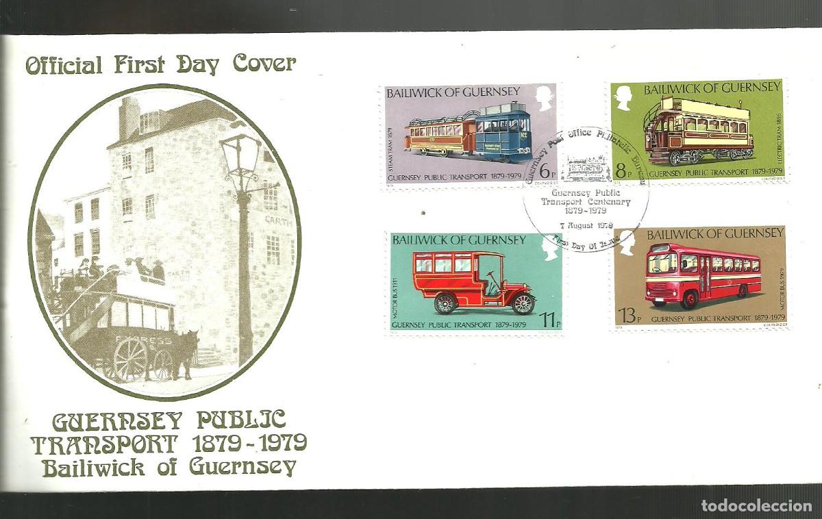 Sellos: GUERNSEY 1979 FDC Yvert nro. 186-89