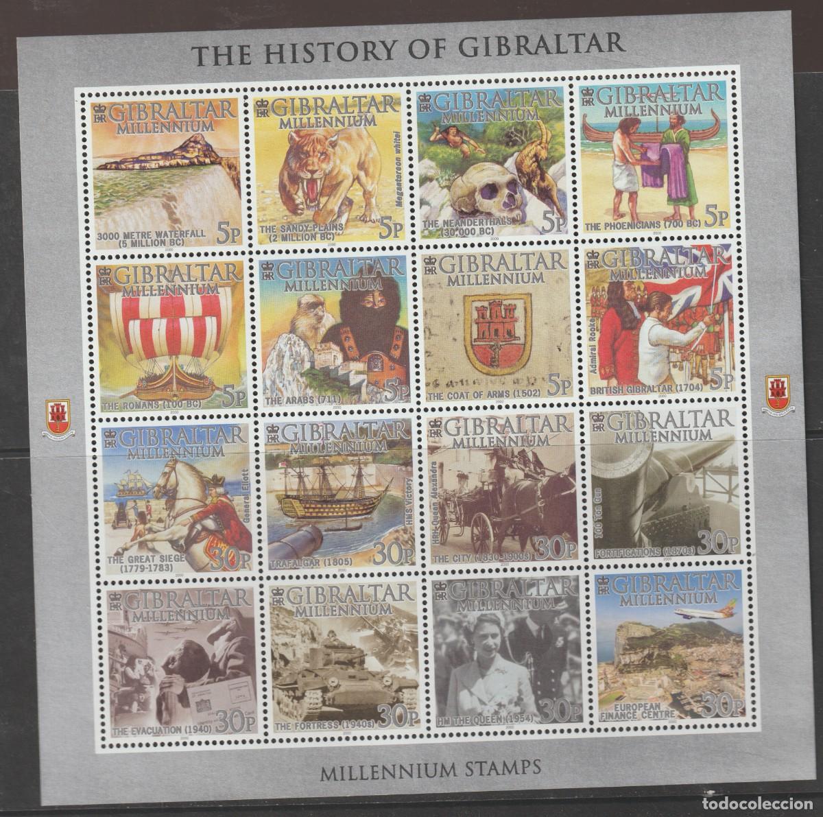 Sellos: Gibraltar 2000 - Millenium Yvert 919/934 mnh**