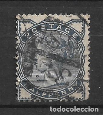 Sellos: gran breta&ntilde;a 1880 #78 usado - 30/36