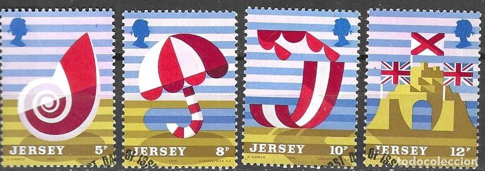 Sellos: SELLOS USADOS DE JERSEY 1975, YT 113/ 16