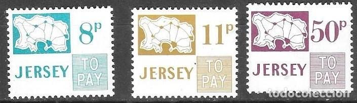 Sellos: SELLOS** DE JERSEY 1975, TASA YT 18/ 20