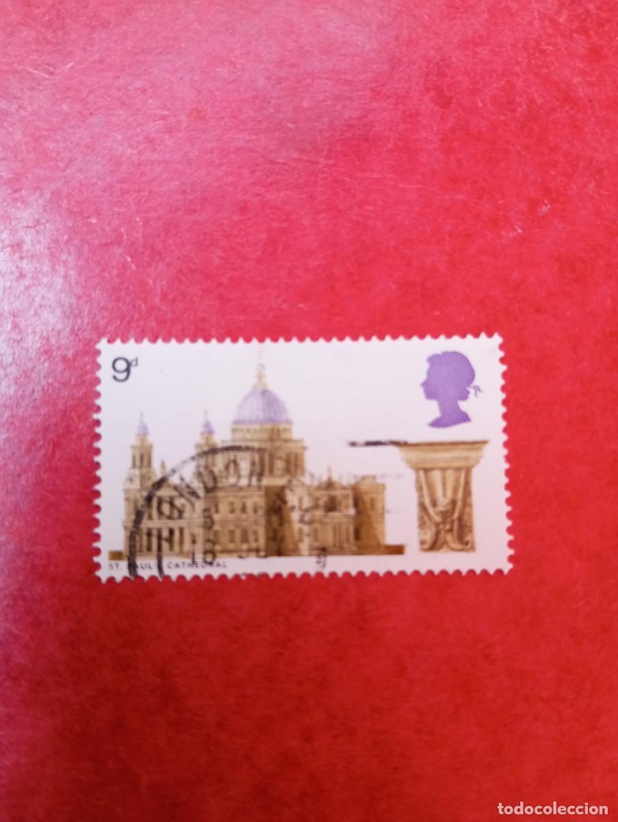 Sellos: INGLATERRA, 1969, ST PAUL, YT 567