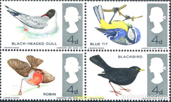 Sellos: 326482 MNH GRAN BRETA&Ntilde;A 1966 AVES