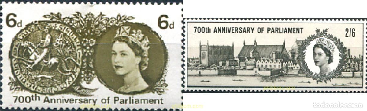 Sellos: 141901 MNH GRAN BRETA&Ntilde;A 1965 7 CENTENARIO DEL PARLAMENTO DE SIMON DE MONTFORT