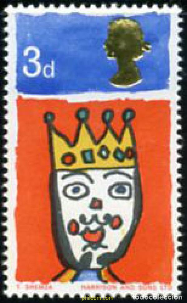 Sellos: 793711 MNH GRAN BRETA&Ntilde;A 1966 NAVIDAD